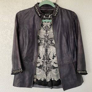 Royal Underground leather jacket size small